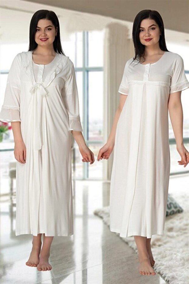 Freya Effort Maternity Maternity Dressing Gown Nightgown