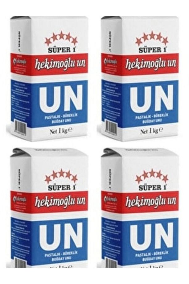4 Adet 1 Kg Un - 1