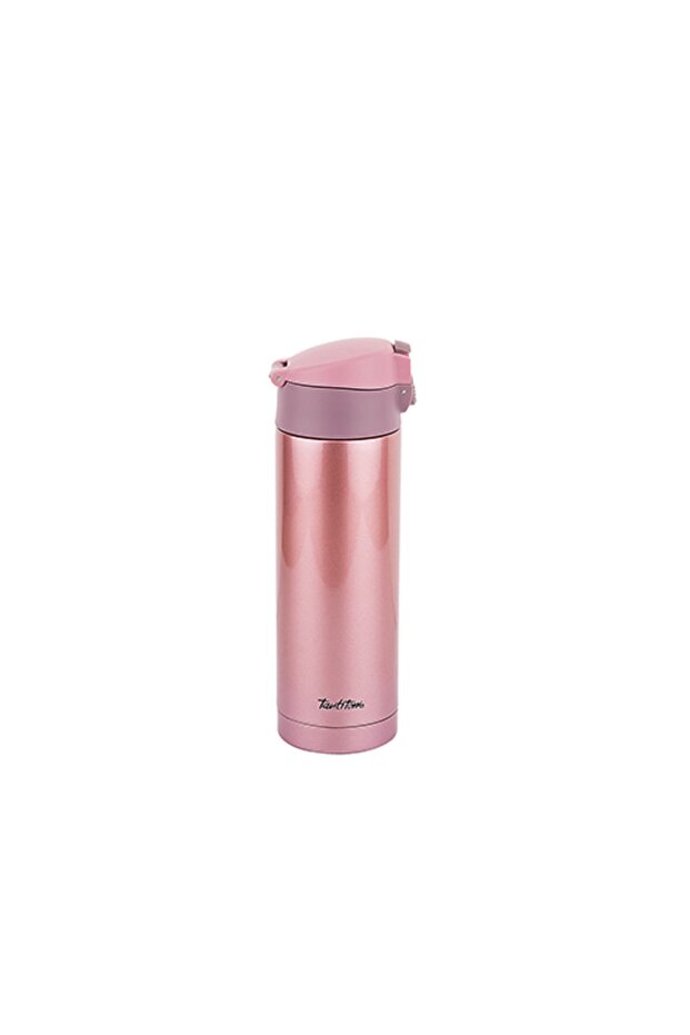 Pembe Paslanmaz Çelik Termos 350ml - 4