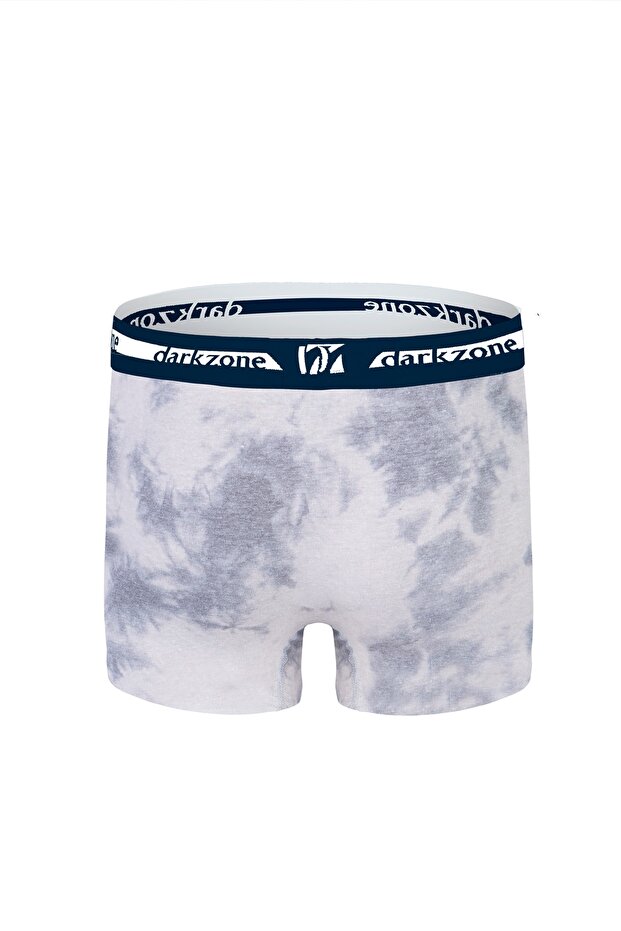 Gray Patterned Men's Boxers - 2