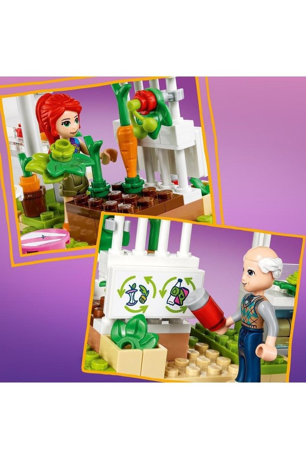 Friends Heartlake City Organic Cafe 41444 Building Set Modern Life Set Includes Mia (314 Pieces)