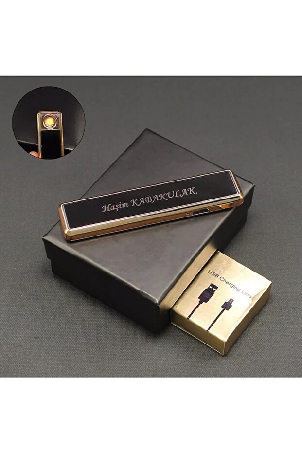 Usb Şarjlı Kızaklı Çakmak Sevgililer Günü Yılbaşı Hediyesi - 1