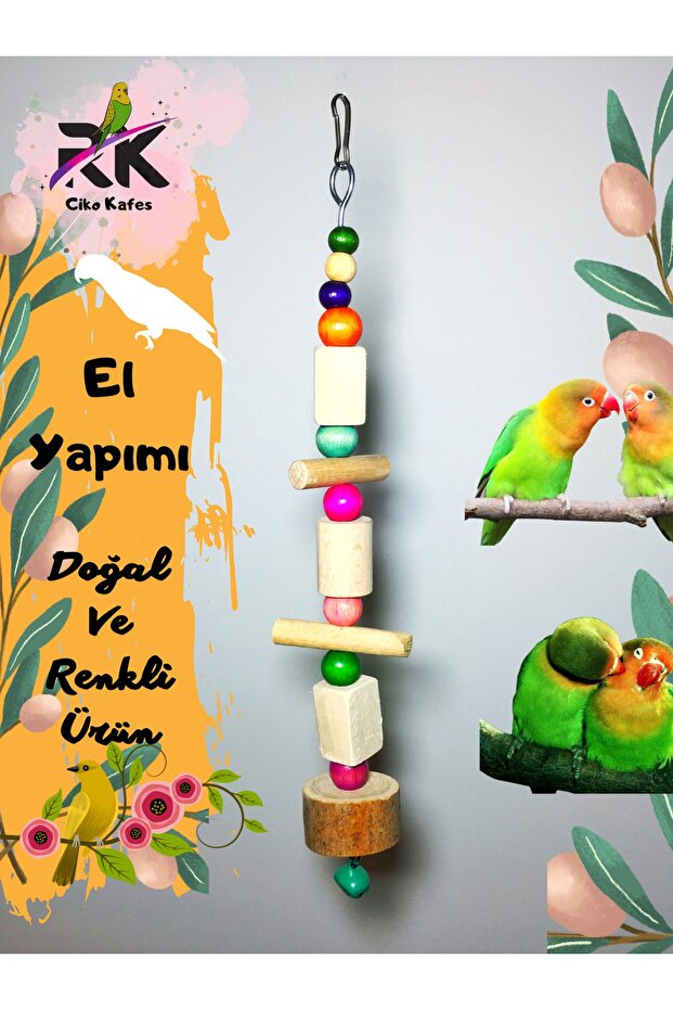 Parrot Bird Natural Chewing Toy