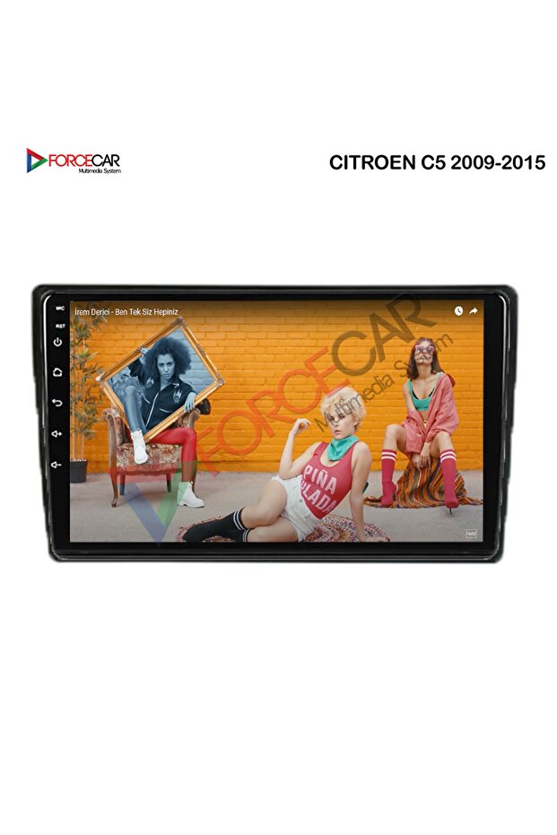 Citreon C5 Uyumlu Android Multimedya 2_32 Kablosuz Carplay - 4
