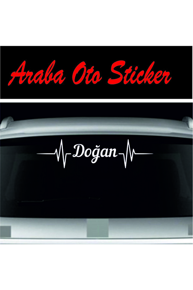Araba Sticker 20 Cm