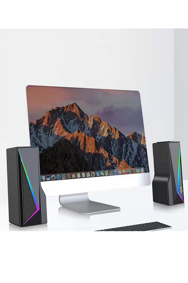 Dhe-6005 Kablolu Soundbar Multimedya Hoparlör Rgb 2.0 - 6
