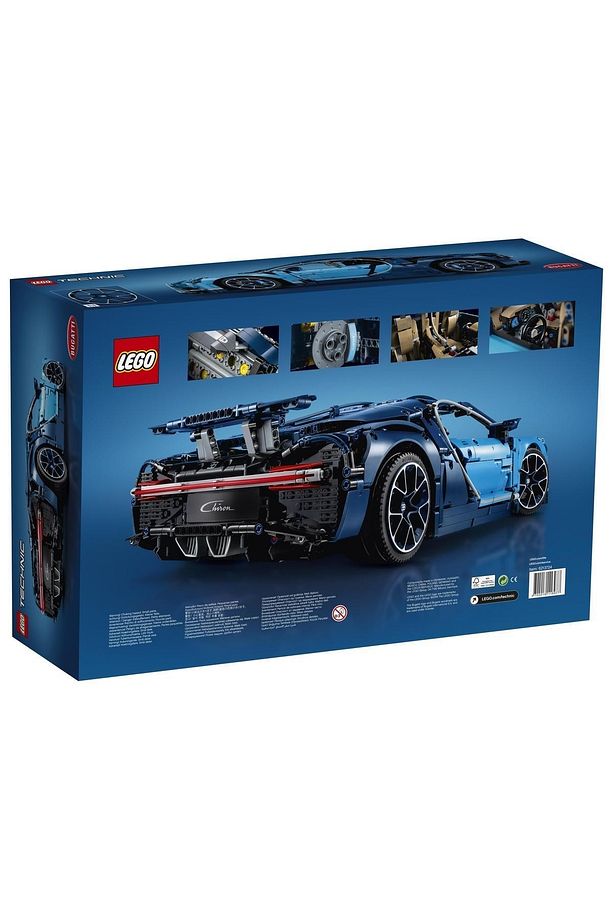 Technic Bugatti Chiron Yarış Arabası Yapım Seti, Koleksiyon Spor Araba Modeli, 3599 Parça - 6