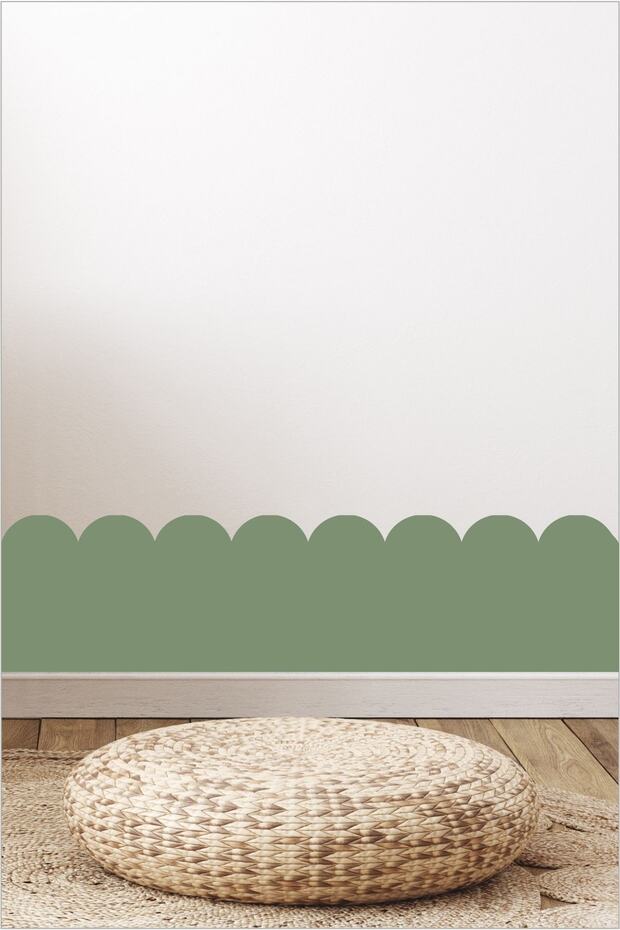 Şerit Bohem Duvar Sticker - 2