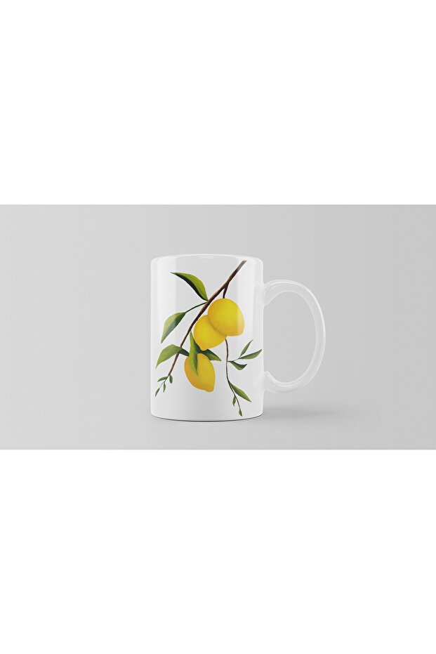 Lemon Patterned Mug - 1