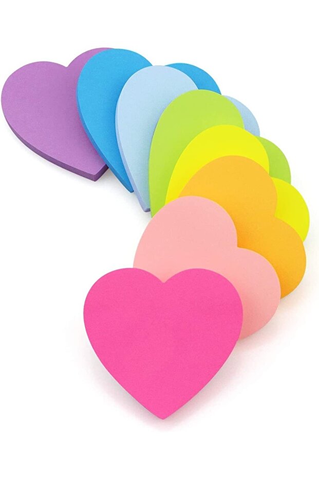 Kalpli Postit Yapışkanlı Kağıt 80 Yaprak 4 Adet Karışık Renk - 1