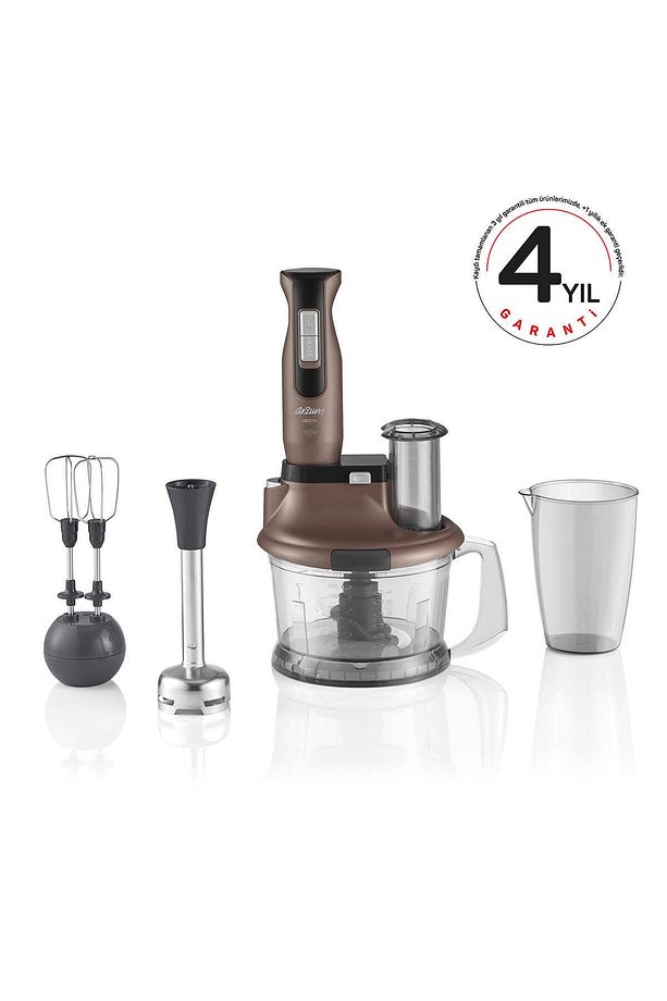 Mutfak Robotu Seti Çok Amaçlı Multi Blender Set Toprak - 2