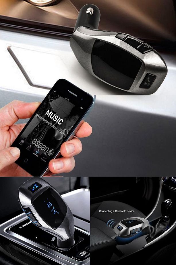 Çakmaklık Girişli Aracınıza Bluetooth Bağlantı Imkanı Sağlayan Müzik Açabilen Bleutooth Transmitter - 1