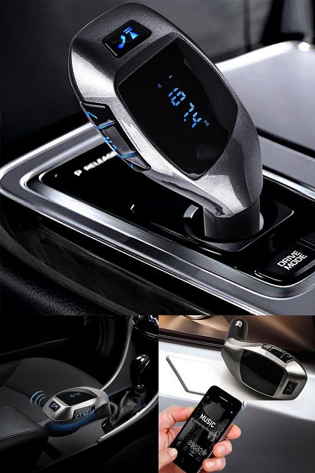 Çakmaklık Girişli Aracınıza Bluetooth Bağlantı Imkanı Sağlayan Müzik Açabilen Bleutooth Transmitter - 2