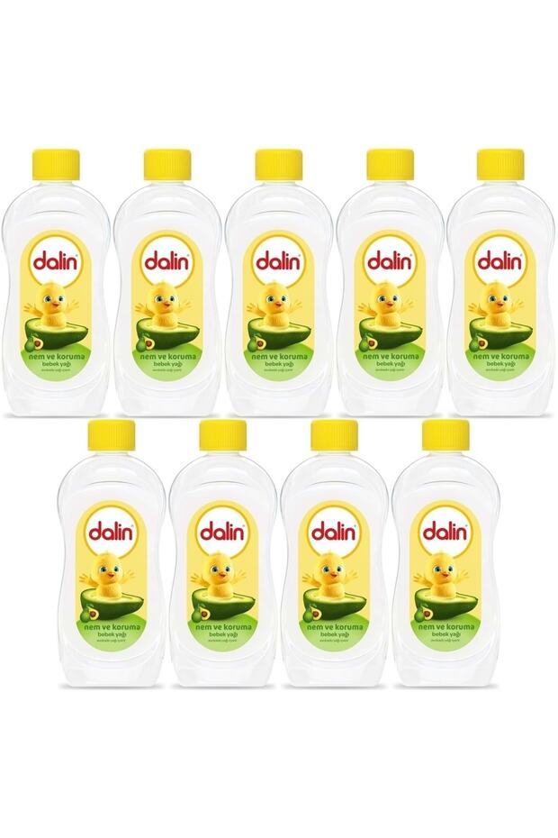 300ml Baby Oil - Moisture and Protection Avocado Flavor (Set of 9)