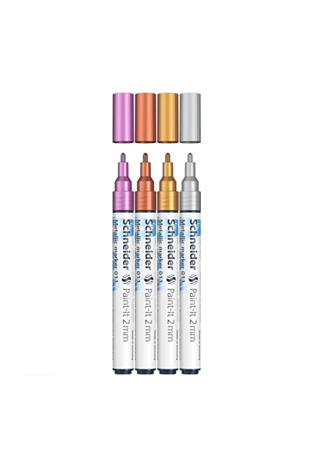 Paint-it Metallic Marker 2 Mm Set of 4 Ml01111501 - 1