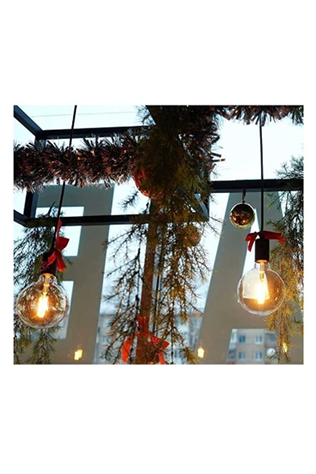 Ct-4286 6w E27 2700k Amber G95 Glop Led Rustik Ampul - 3