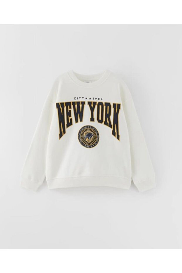 New York Printed Sweatshirt New79