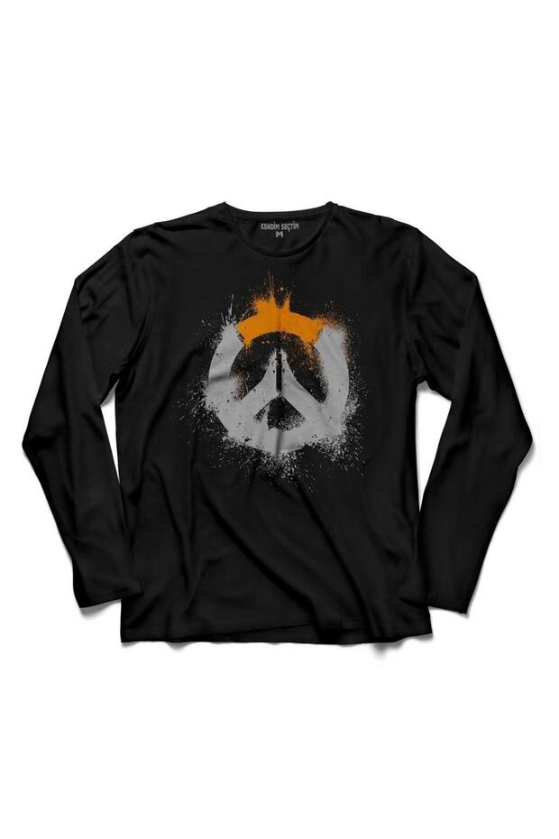 Overwatch Heroes Steam Logo Over Watch 4 Long Sleeve T-Shirt