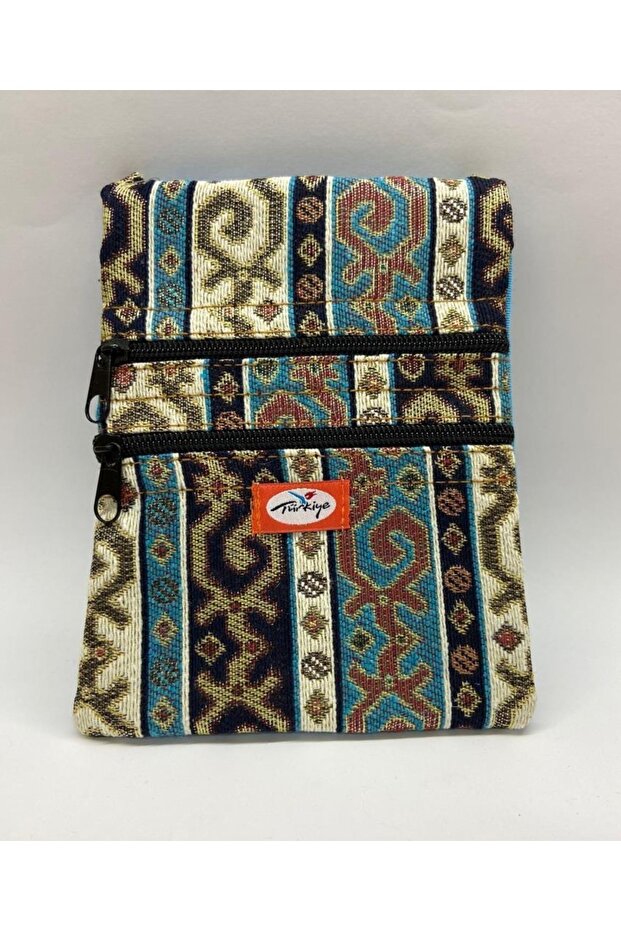 Authentic Patterned Zippered Strap Bag Custom Made - Gs201 - 3