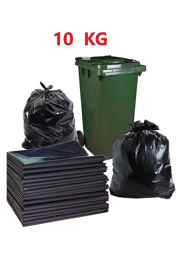 80*110 Endüstriyel- Extra Kalın Çöp Poşeti (10 KG) - 1