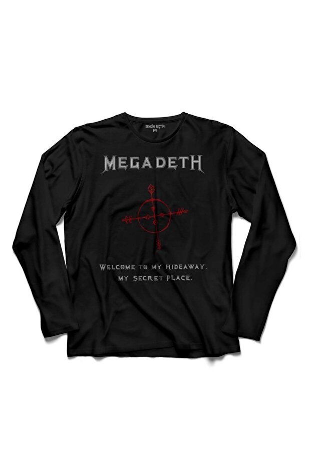 ΜΑΚΡΥΜΑΝΙΚΟ TEE LOGO MEGADETH CRYPTIC WRITINGS - 1