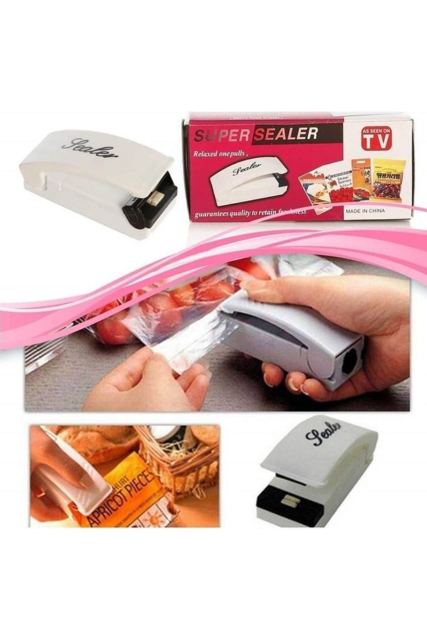 Isıtıcılı Poşet Ağzı Yapıştırma Makinesi Pratik Pilli Poşet Kapatıcı - 4
