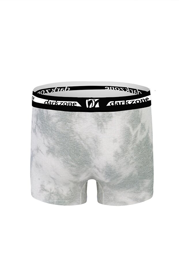 Cream Patterned Men's Boxers - 2