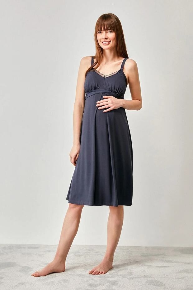 Lux Mood Hamile Elbise-892 - 1