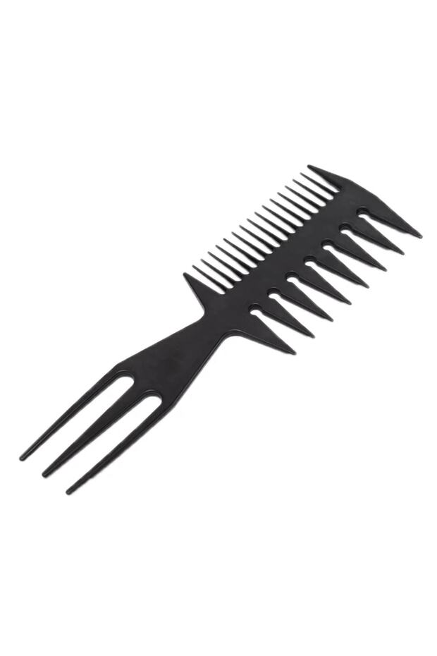 Large Toothed Three Sided Hair Salon Fish Bone Shape Hair Comb Hair Styling Comb