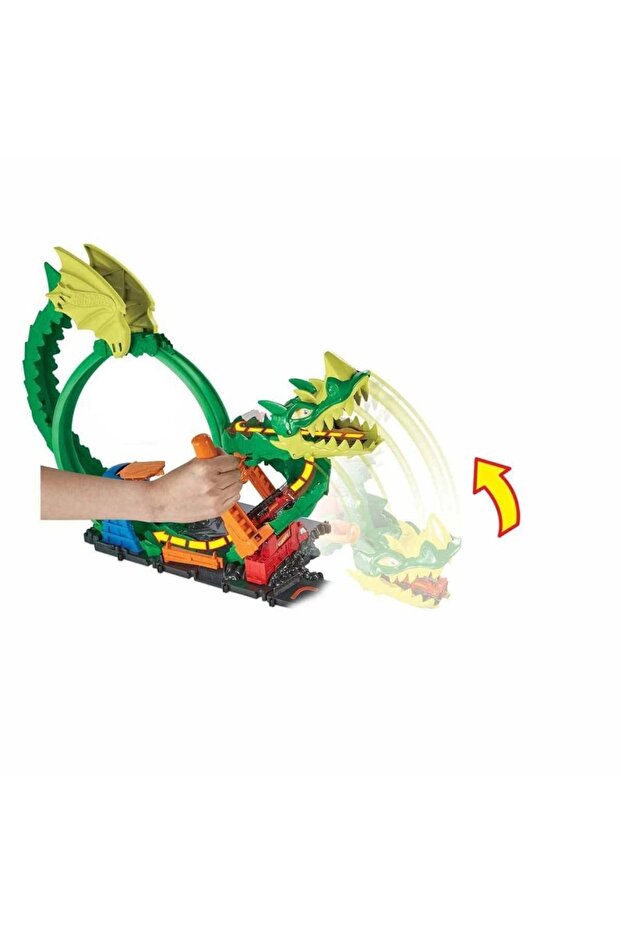 Hot Wheels Ejderhayla Mücadele Pisti - Hdp03 - 4