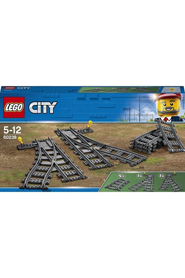 ® City Değiştiren Makaslar 60238 - Tren Seven Çocuklar için Yaratıcı Oyuncak Yapım Seti (8 P) - 3