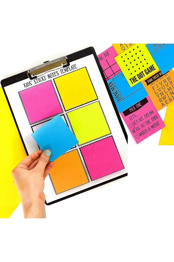 Postit Yapışkanlı Kağıt 80 Yaprak 4 Adet - 5