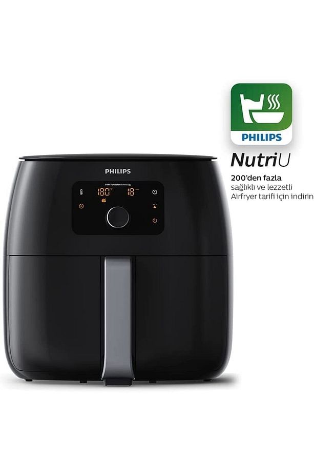 Hd9650 Xxl Airfryer Yağsız Sıcak Hava Fritözü + Izgara Hediyeli - 6