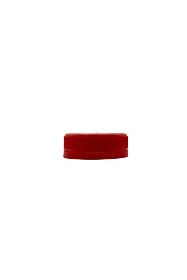 29 Mm Lockable Plastic Cap Red - Standard Water Bottle Cap - ( 50 Pieces)