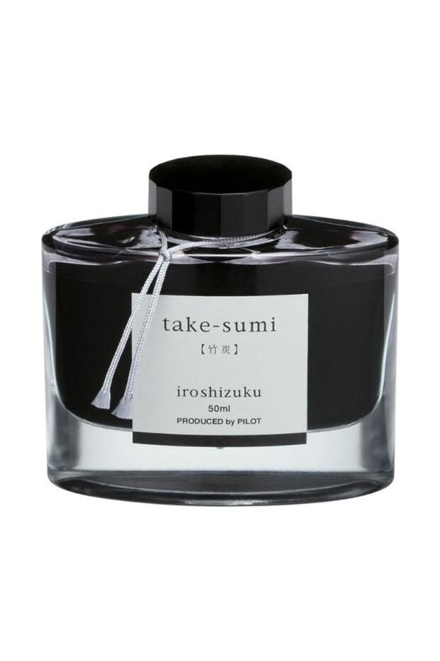 Iroshizuku Take-sumi Siyah 50 Ml Dolmakalem Mürekkebi Ink-50-tak - 3
