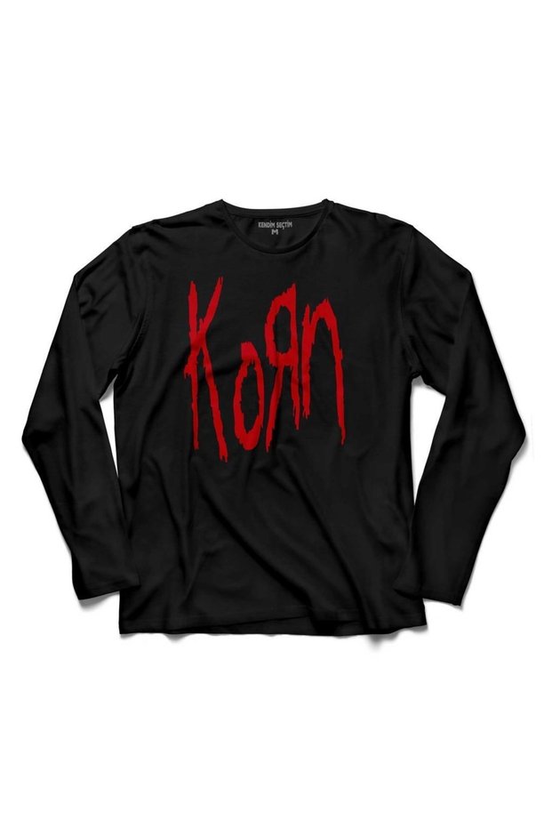 Korn Metal Music Logo Long Sleeve T-Shirt