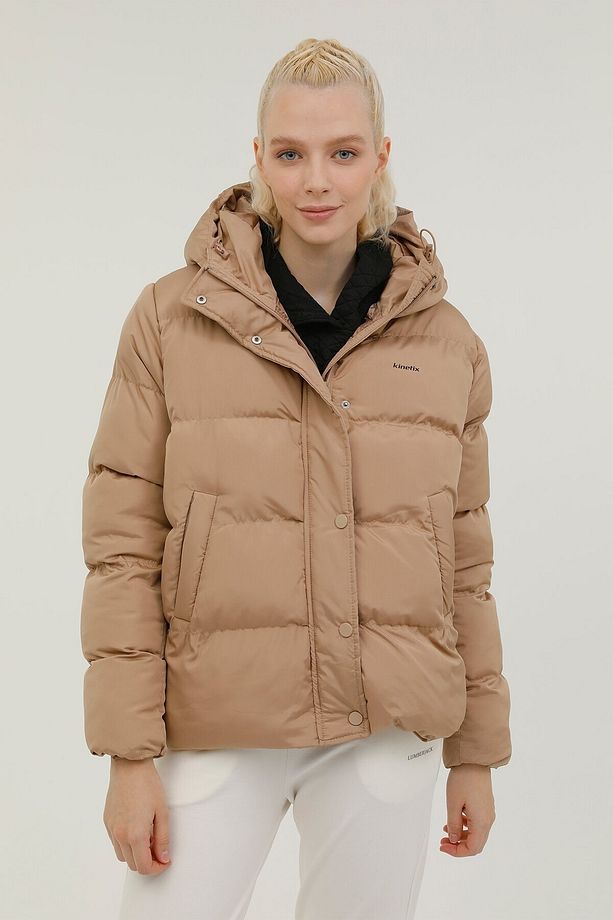 W-sn2020 Bıanca Coat 2pr Camel Kadın Kısa Kaban - 1