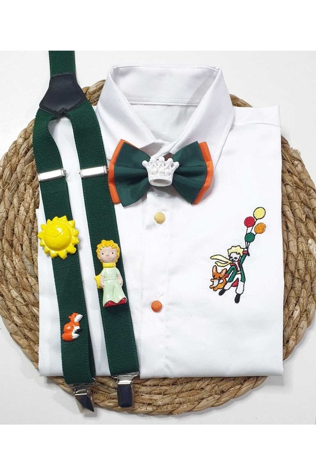 Little Prince Concept Sling Bow Tie Shirt
