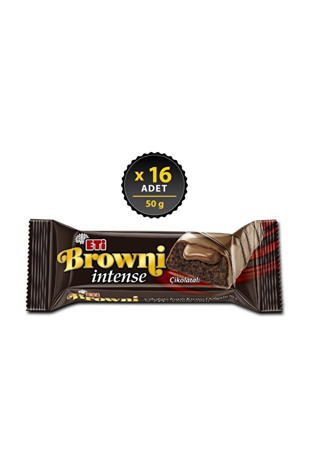 Browni İntense Çikolatalı Kek 50 g x 16 Adet - 1