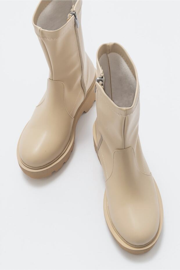Rush bézs női csizma - 3