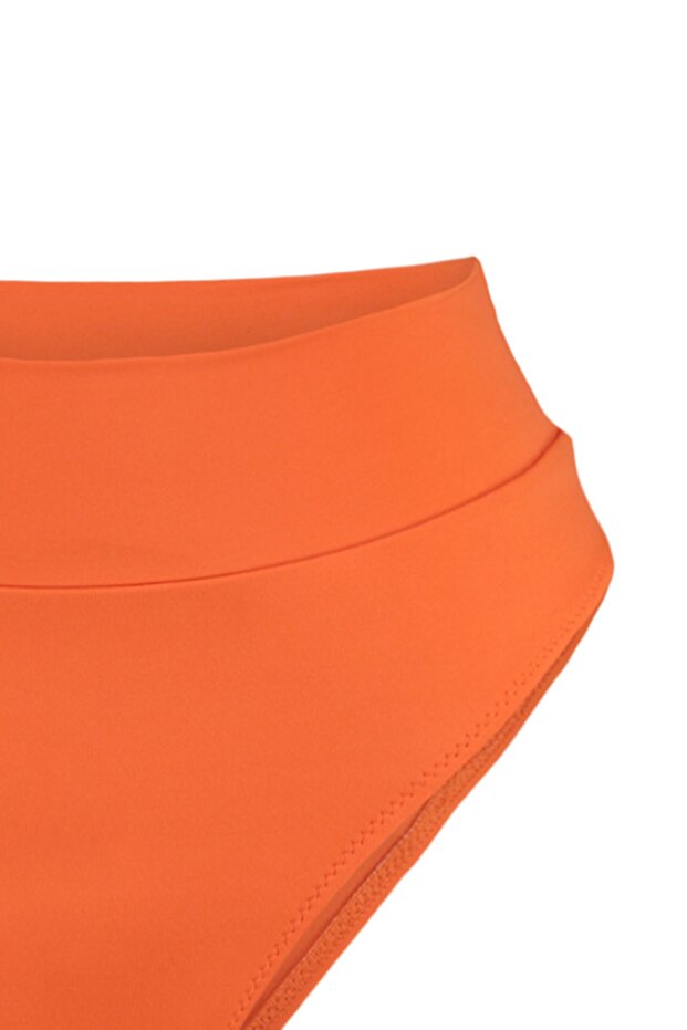 Nar Çiçeği Bralette Kaplı Regular Yüksek Bel Bikini Takımı TBESS22BT0010 - 9