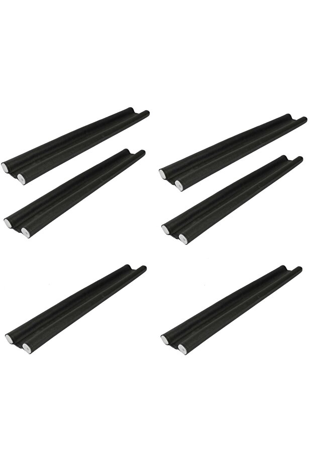 Under Door Cold Stop Dust Wind Sound Preventer Double Sided Thermal Insulation Sponge Door Wick 6 Pieces