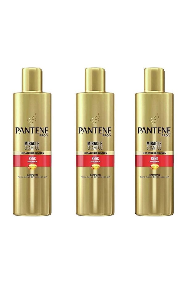 Miracle Şampuan Boyalı Saçlar Renk Koruma Keratin Koruyuculu 250ml *3 Adet Kampanyalı Set - 1