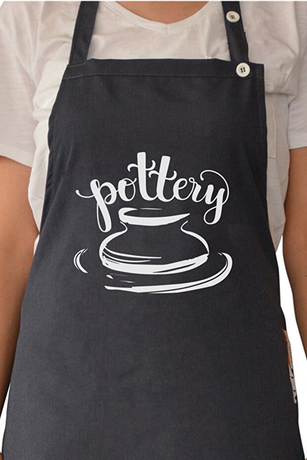 Stylish Workshop Apron - Pottery - 1
