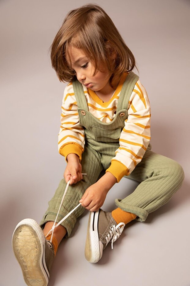 Erkek Bebek Kapitone Tulum - 1