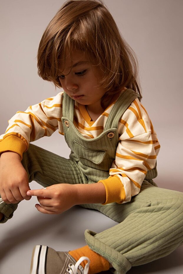 Erkek Bebek Kapitone Tulum - 2