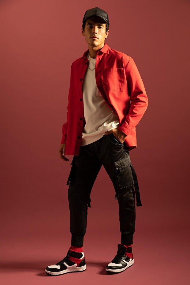 السراويل البضائع تناسب العادية - 1