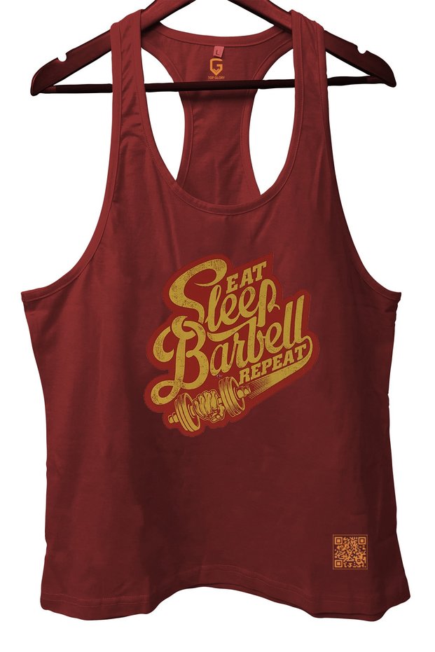 Sleepbarbell Fitness Gym Tank Top Athlete