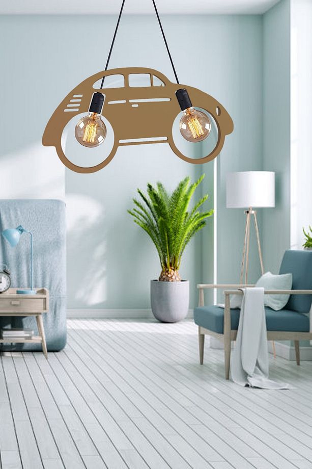 Woswos Avize Sarkıt Modern Rustik Lüks Dekoratif Retro Lamba Genç-çocuk Odası Avize - 1