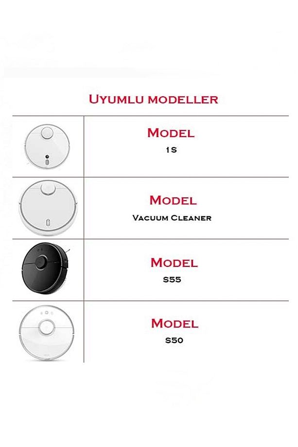 S5 S5 Max S6 S6 Pure Uyumlu Yeni Nesil Hepa Filtre 5 Kollu Yan Fırça Set - 3